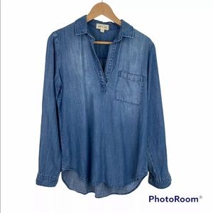 Cloth & Stone Denim Tunic